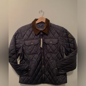 Polo Ralph Lauren Black Quilted Jacket size XL